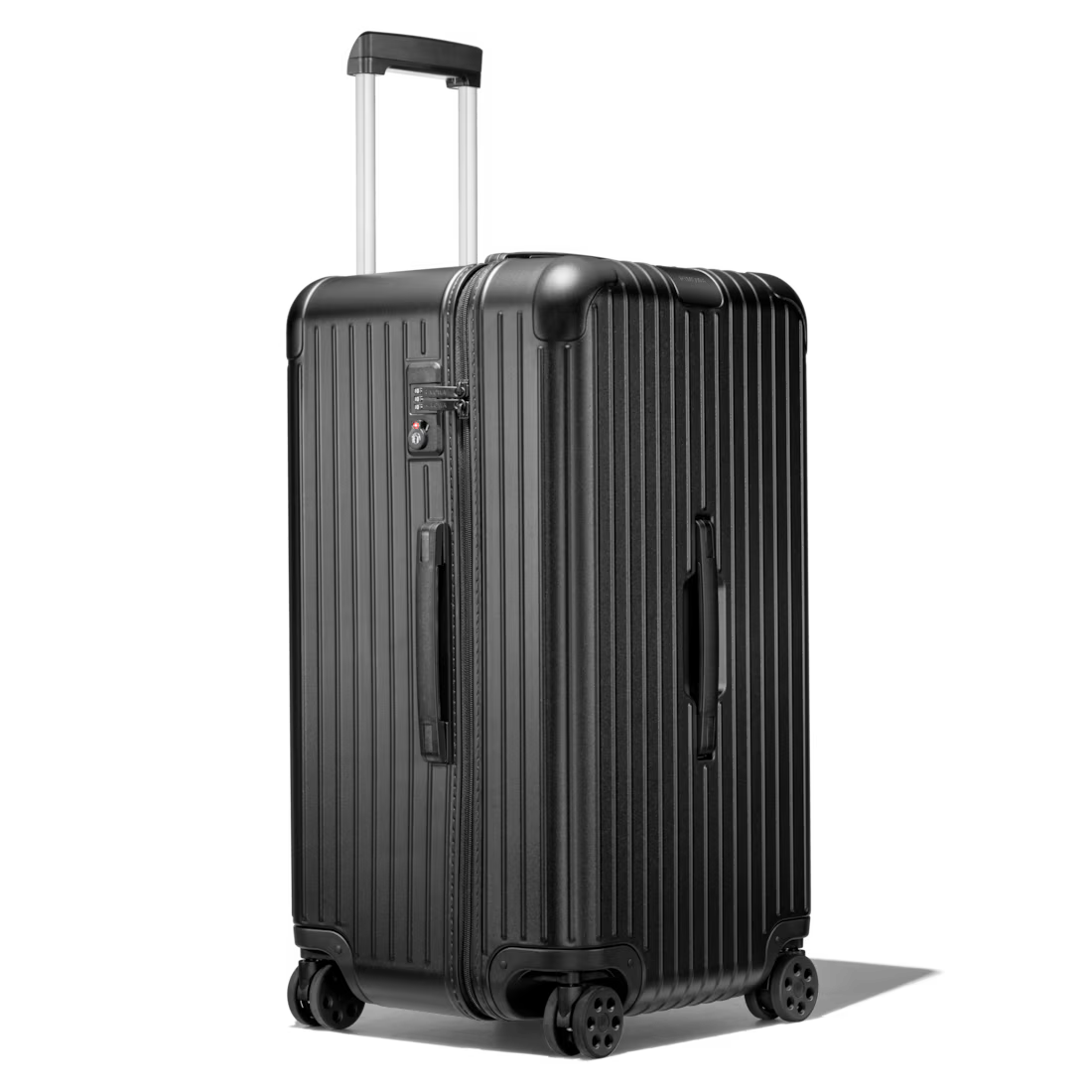 RIMOWA Essential Trunk Plus Suitcase - Black Gloss Finish