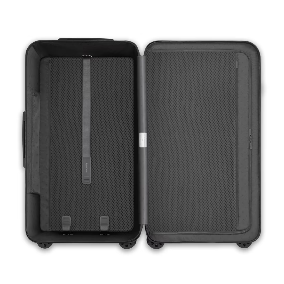RIMOWA Essential Trunk Plus Suitcase - Black Gloss Finish