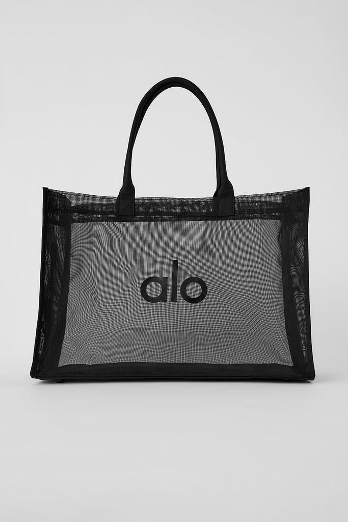 Alo Sheer Tote Bag - Black