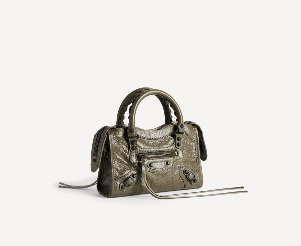 Balenciaga Le City Mini Bag - Army Green - Army Green - photo 2