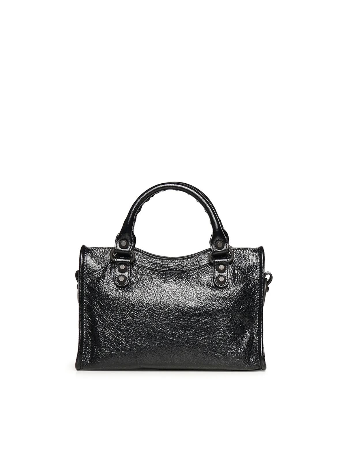Balenciaga Le City Mini Bag - Black - Black - photo 2