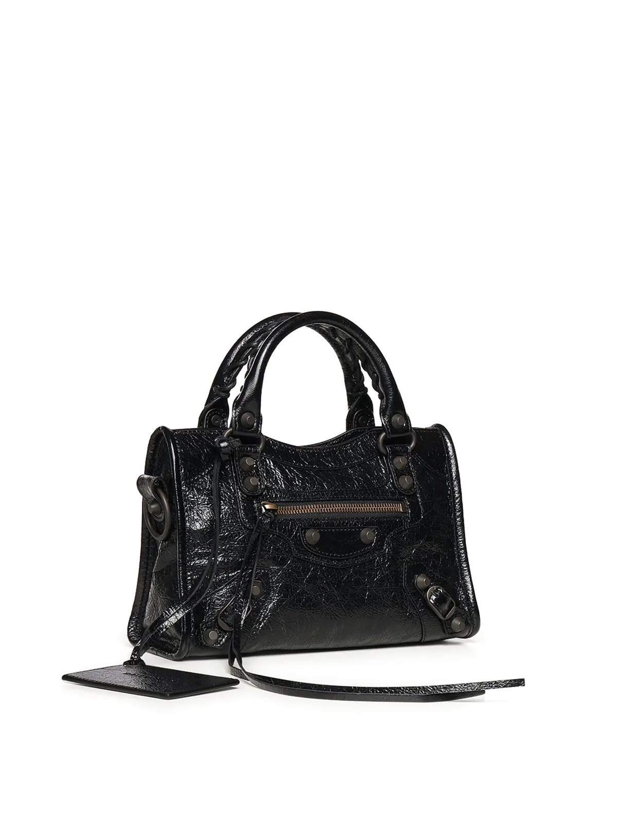 Balenciaga Le City Mini Bag - Black - Black - photo 3