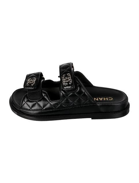 Chanel Black Sandals - Black - photo 2