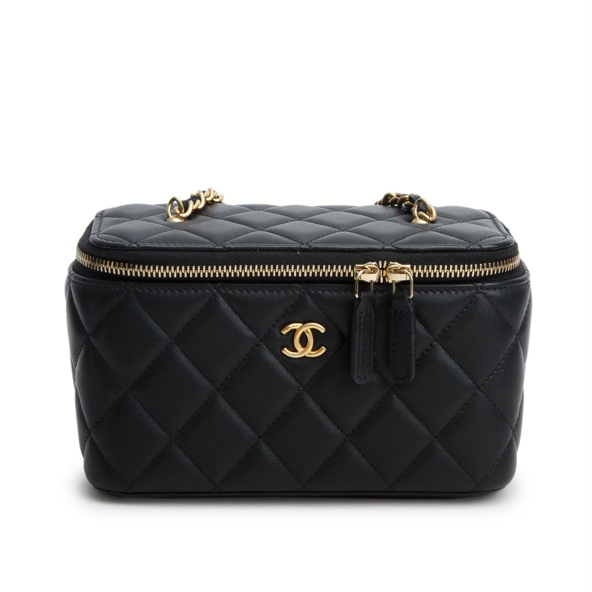 Chanel CC Link Vanity - Black - Black - photo 3