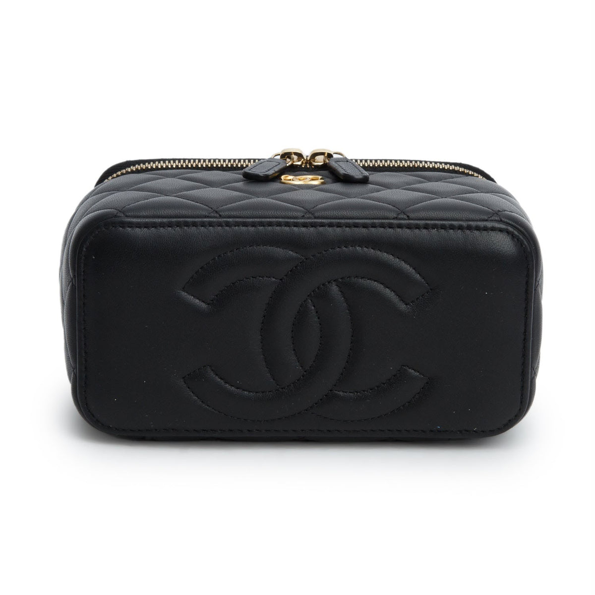 Chanel CC Link Vanity - Black - Black - photo 5