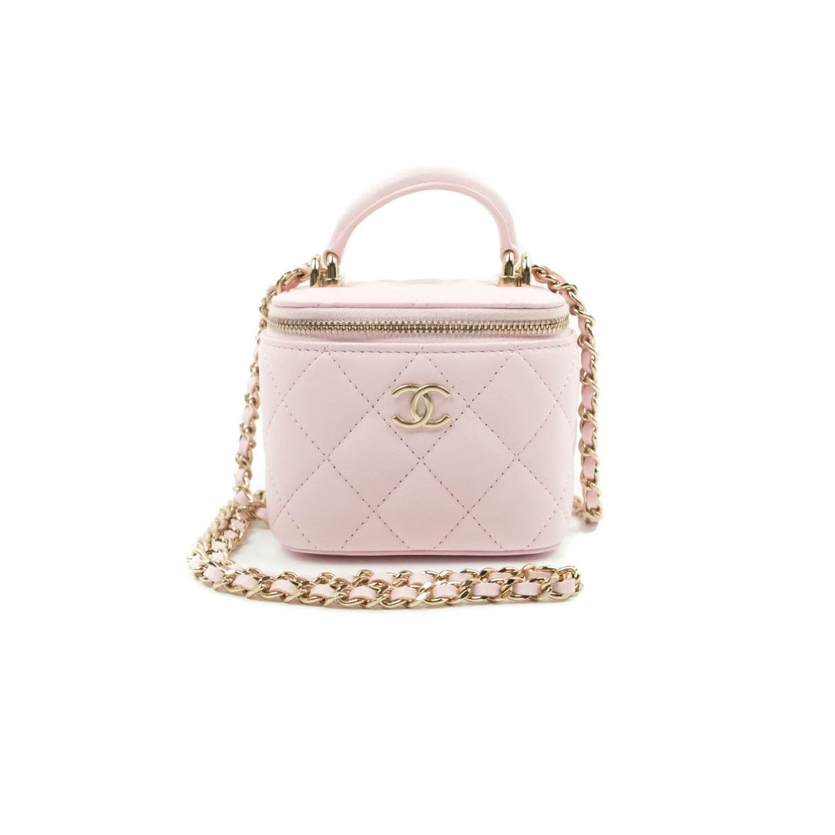 Chanel Tiny CC Link Vanity - Pink - Pink - photo 1