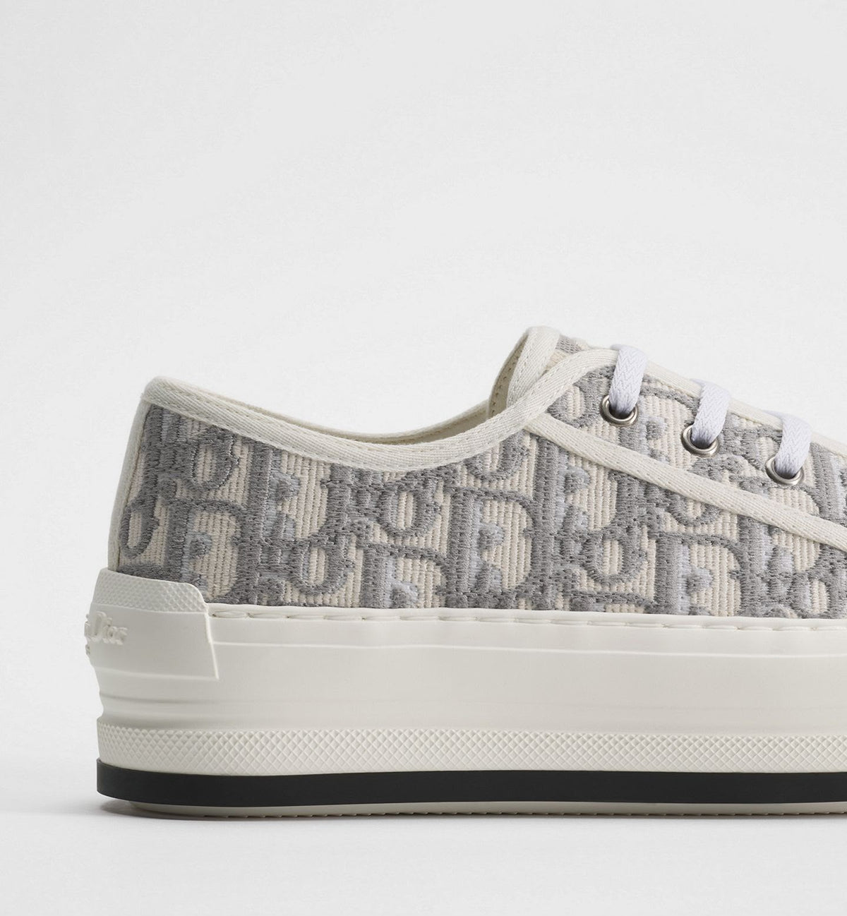 Dior Walk'n'Dior Chunky-Soled Sneakers - Stone Gray (Dior Oblique) - photo 1
