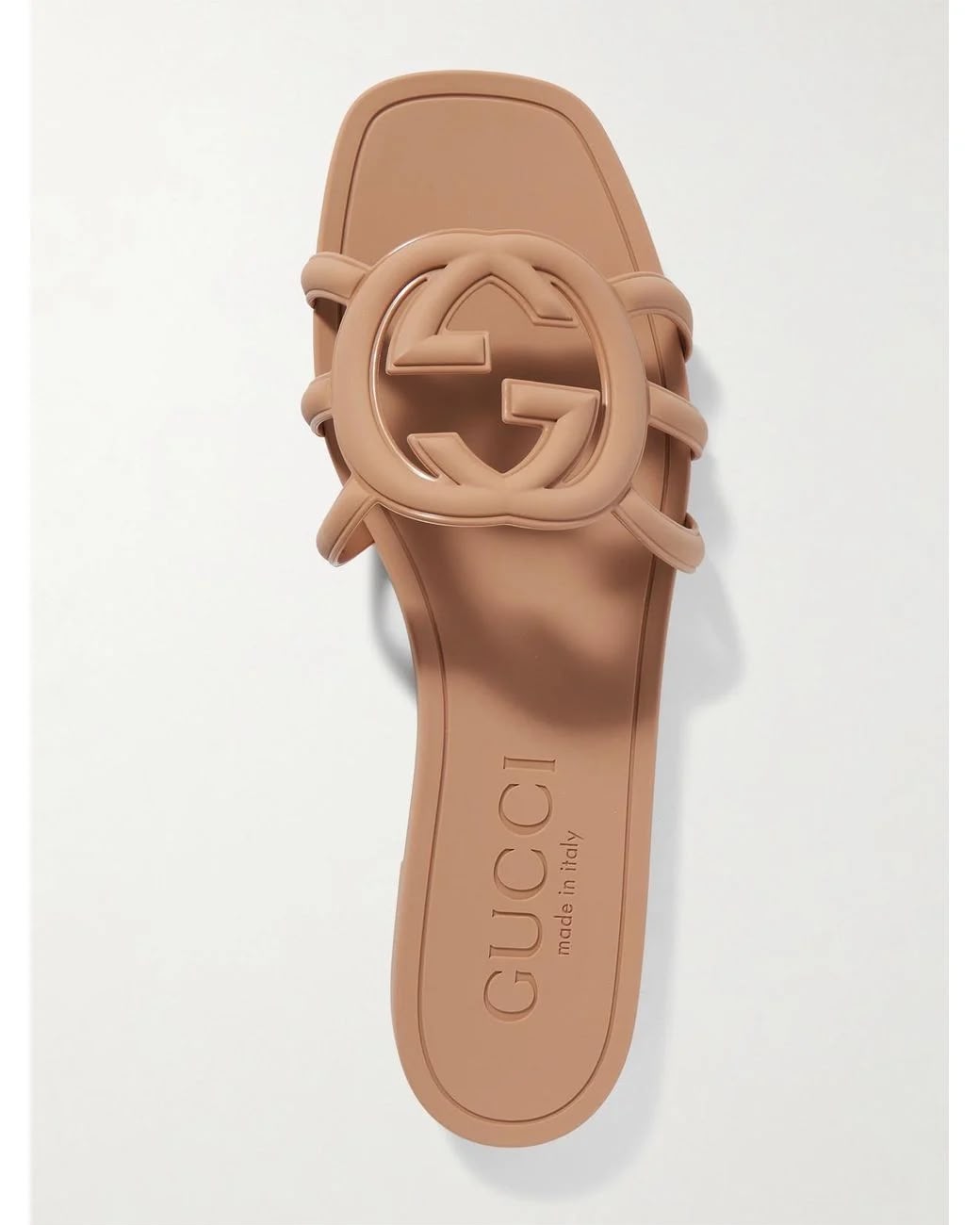 Gucci Interlocking G Slides - Beige - Beige - photo 2