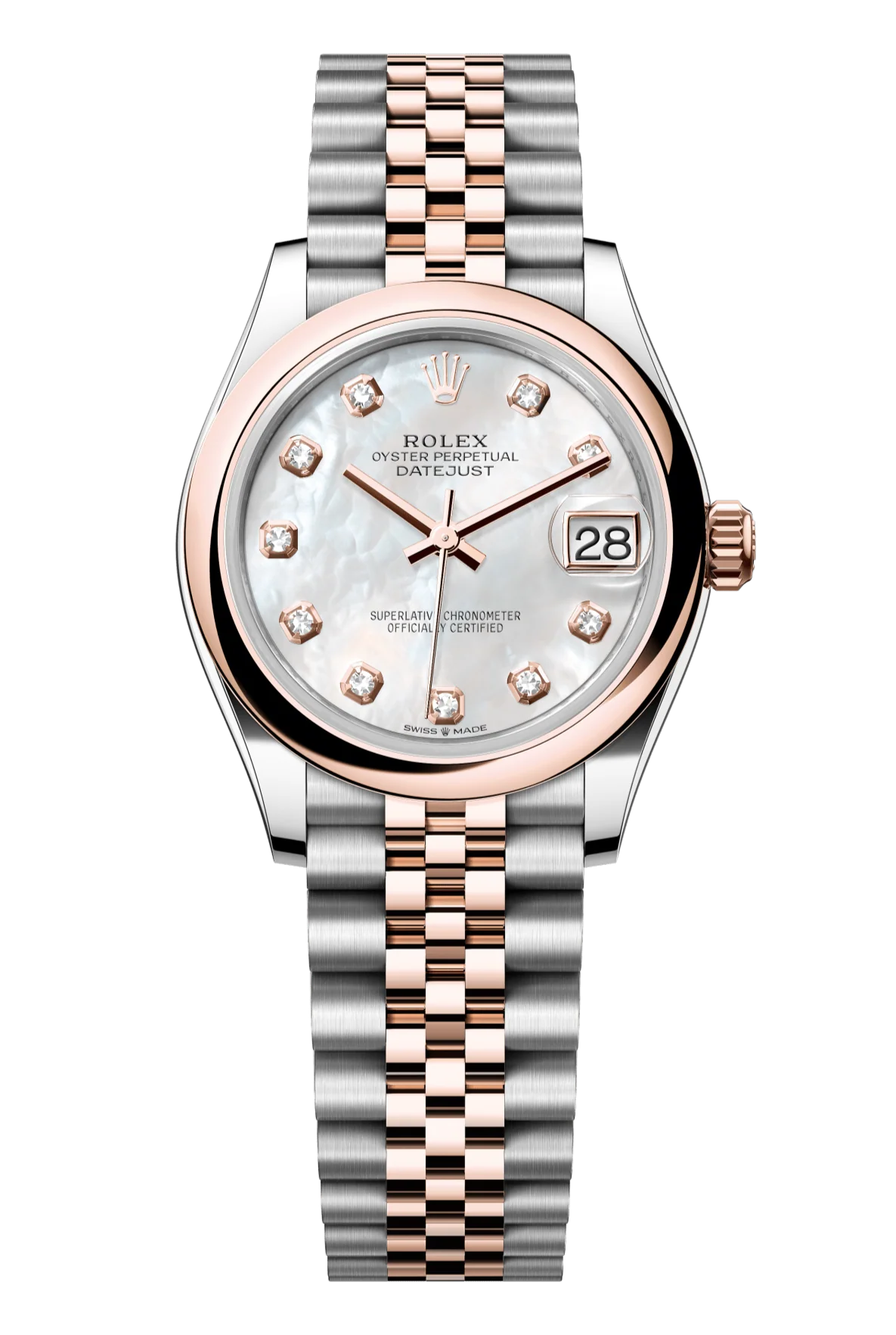 Rolex Datejust 31 - Oystersteel and Everose gold